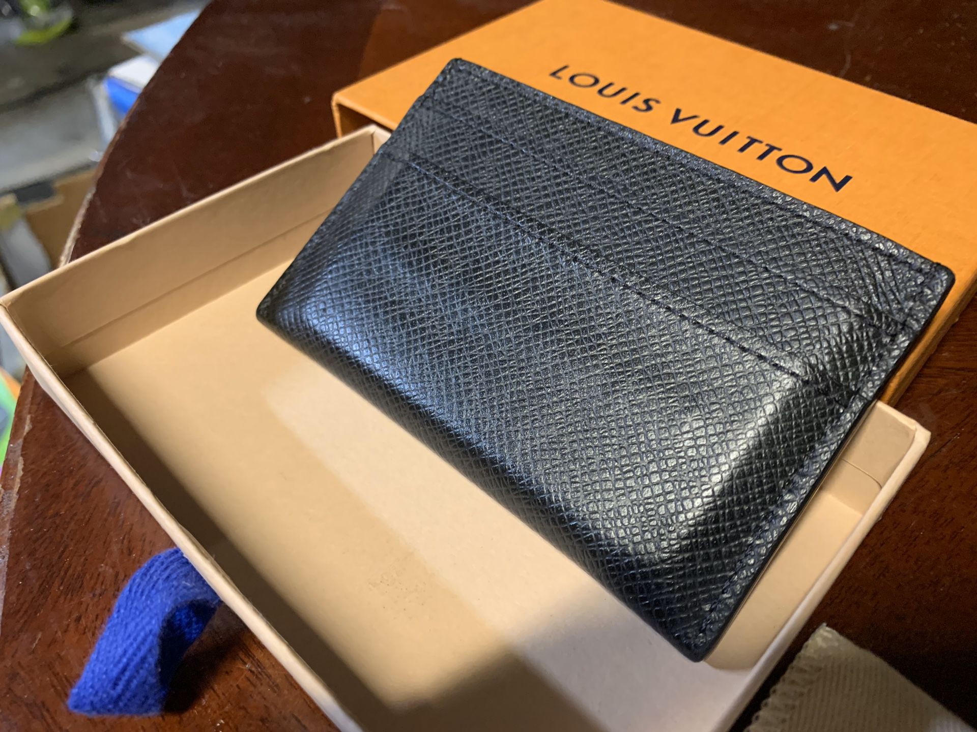 Louis Vuitton wallet or card holder $150 real deal