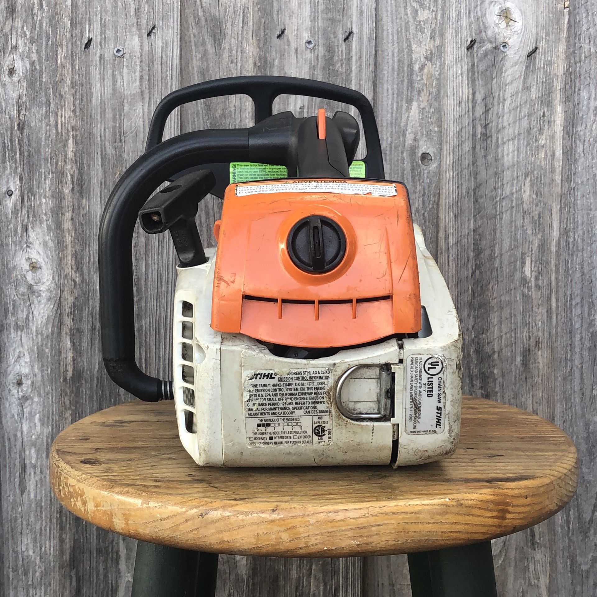 STIHL MS 193 T Climber Chainsaw for Sale in Tampa, FL OfferUp