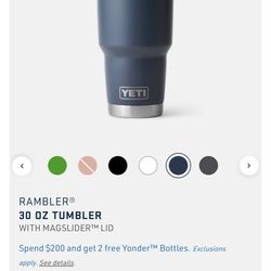 Yeti Rambler (New)