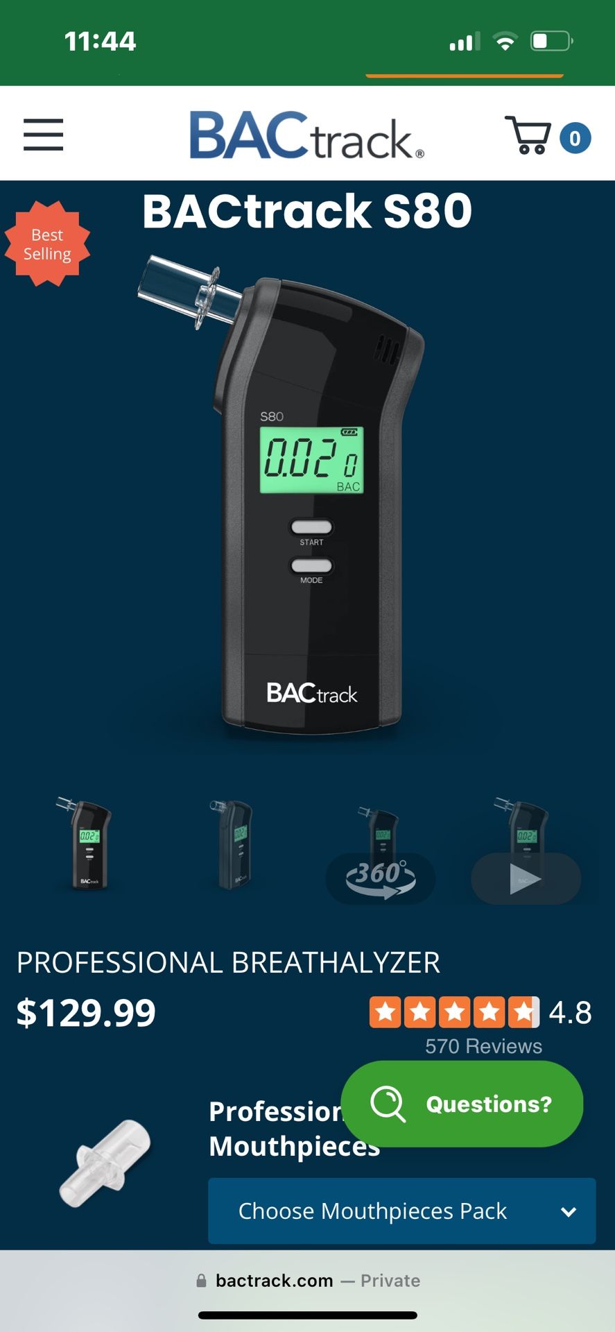 Professional Breathalyzer 