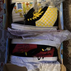 VANS SIZE 12 SIMPSONS