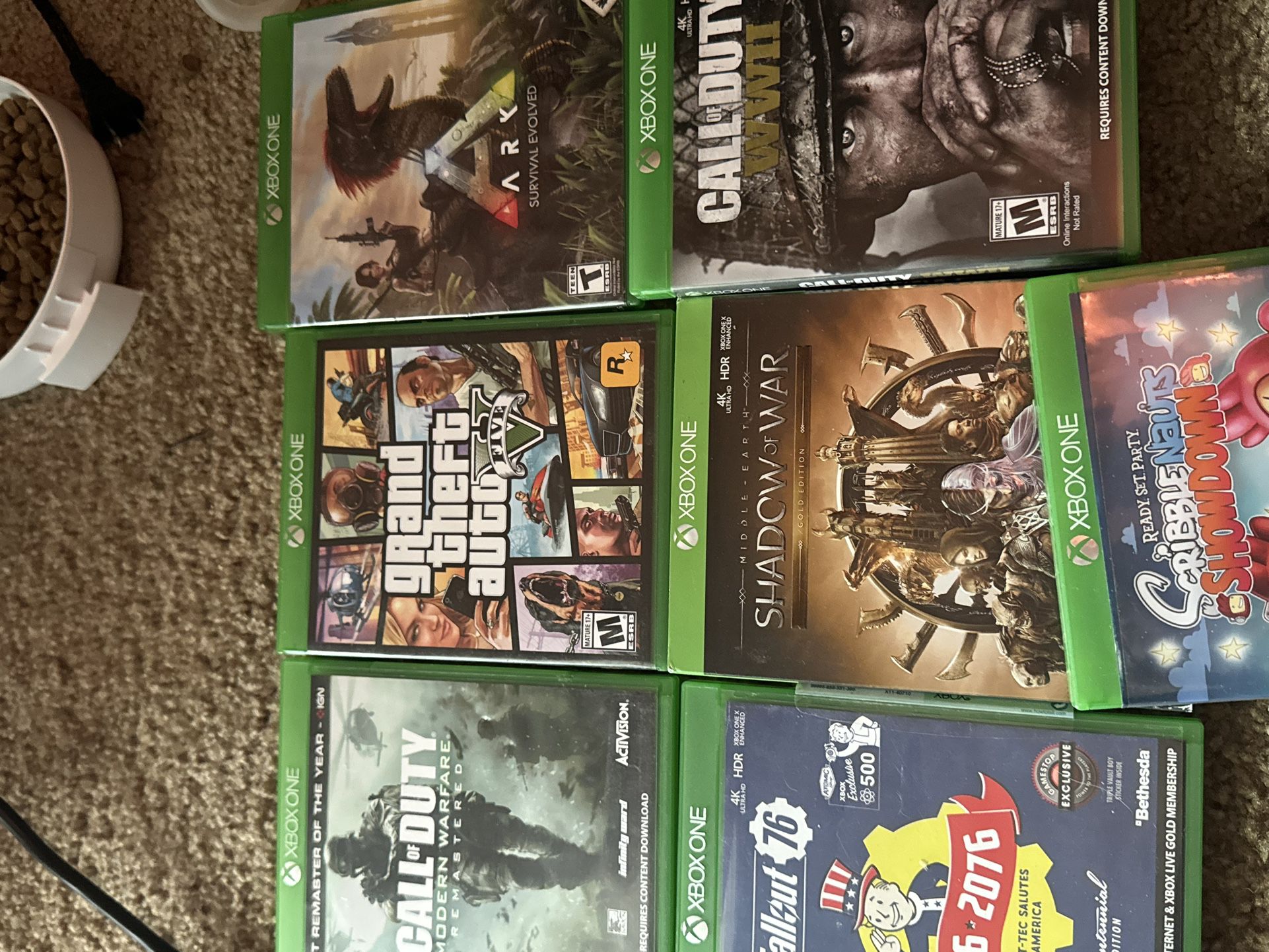 Xbox Games,  None Of The dlc Codes Where Used 
