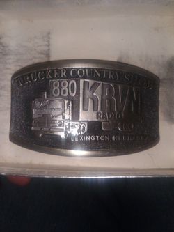 Vintage Trucker belt buckle