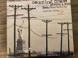 Counting Crows Across A Wire Live in New York 2 CD set