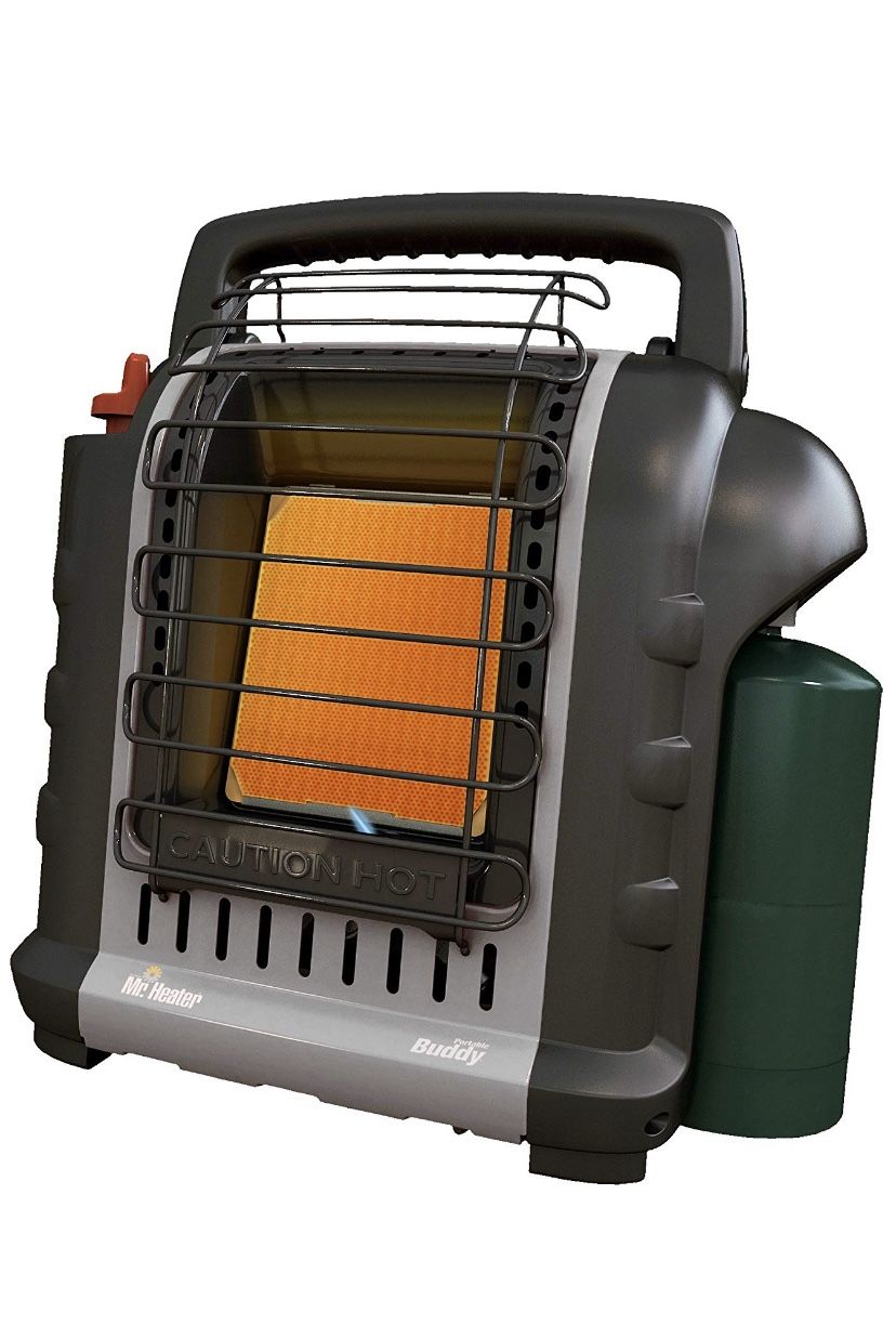 Mr. Heater Buddy Grey Indoor-Safe Portable RV Radiant Heater (4,000-9,000-BTU)