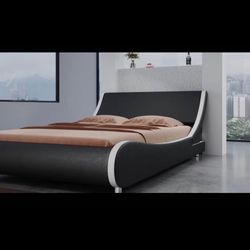 Modern Queen Platform Bed