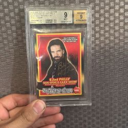 Billy Mitchel Video Game Player Of The Century Signed And Graded Card