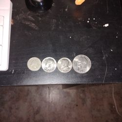 Collection Of 1972 Coins From The U.S And A Single Coin From Guatemala From 1972