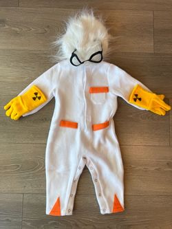 Back to the Future Infant Doc Brown Costume size 9M/12M