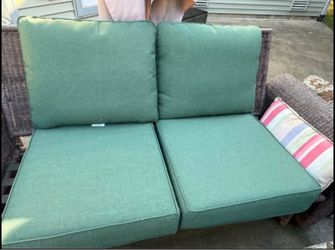 2-Brand New Hampton Bay Deep Seat Cushions