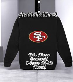 49ers kids crewneck sweater