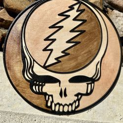Grateful Dead Wooden Art 