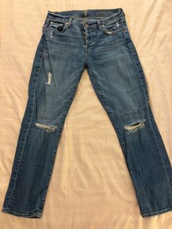 7 for all mankind jeans size 24