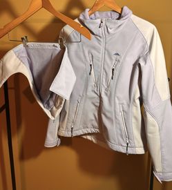 Women’s Denali Softshell Jacket – Light Purple with Detachable Hood