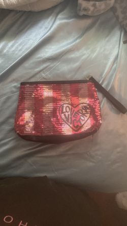 Pink Victoria’s Secret bag