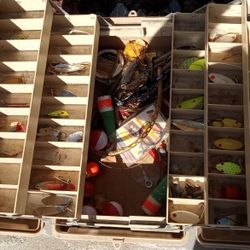 Tackle Box With Lures
