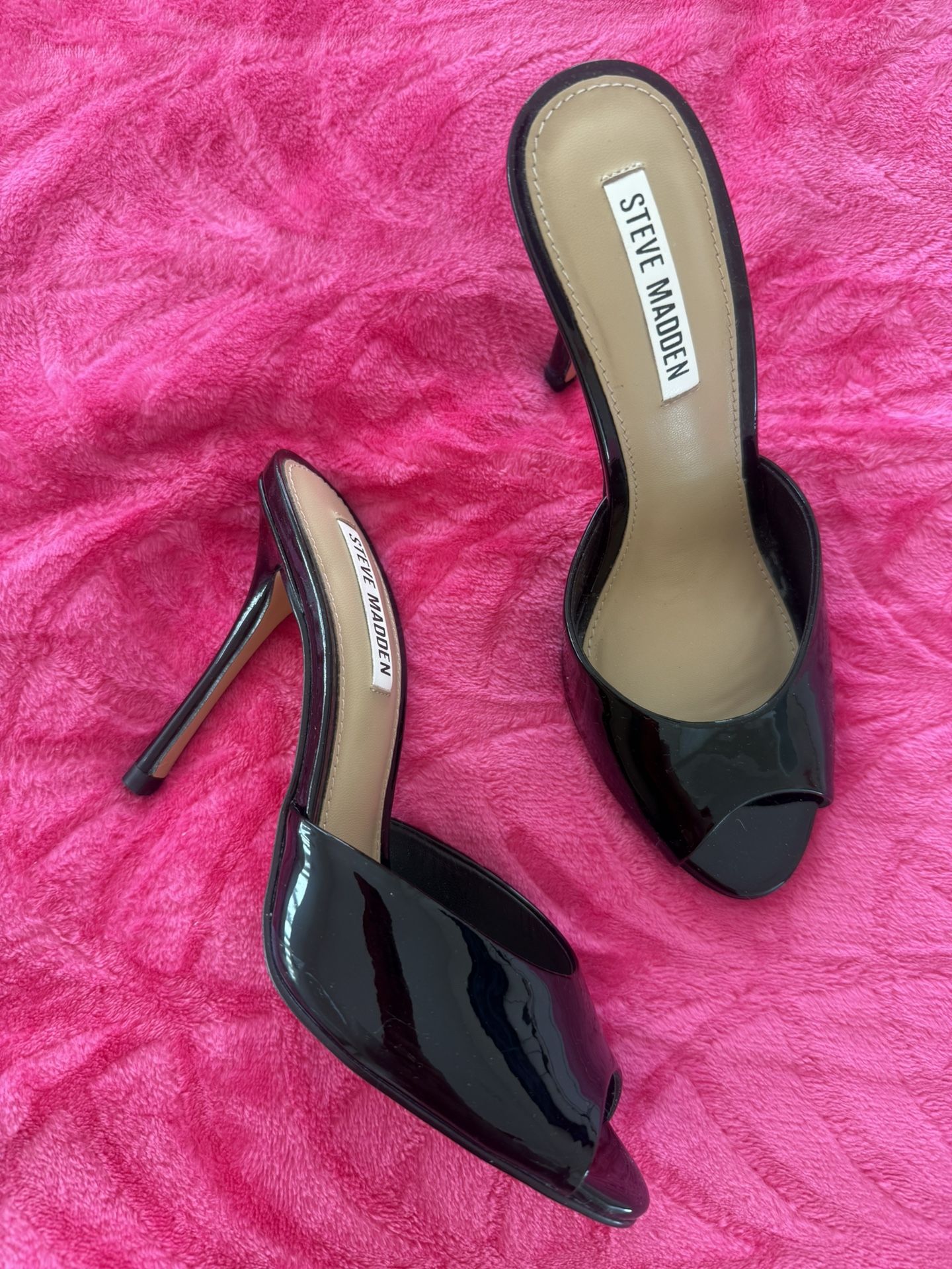 Steve Madden Black Heels