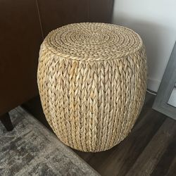 Northside Side Table - Natural Rattan