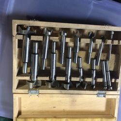 14 Pc Forster Wood Drill Bits