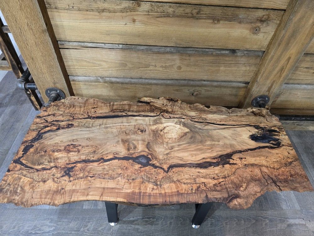 Maple Live Edge Coffee Table