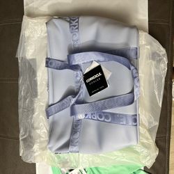 Corkcicle Estelle Tote Shoulder Bag Cooler. Periwinkle 24 Can. NWT $189