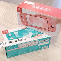 Nintendo Switch Lite Brand New - $1 Today Only