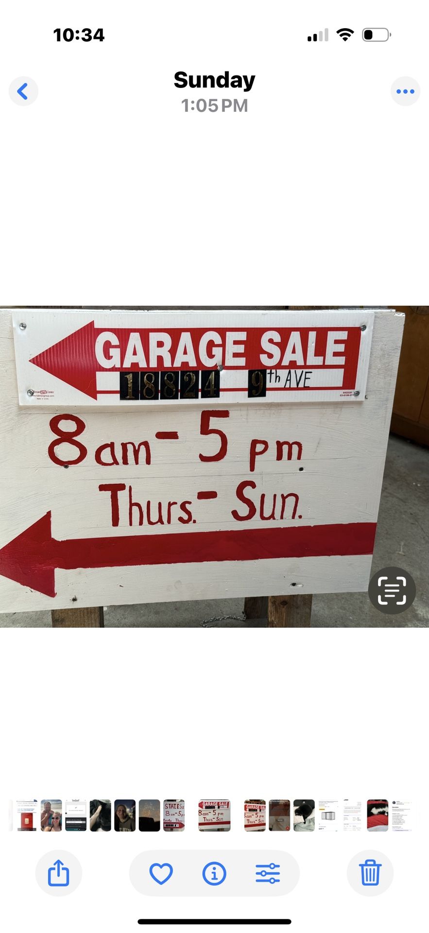 Garage Sale July 31-August 3