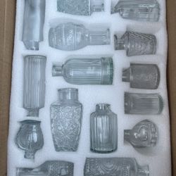 30pcs Glass Bud Vases