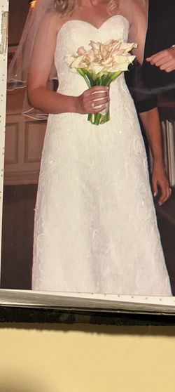 Casablanca Ivory Size 6 Wedding Dress 👰
