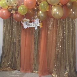 Holiday/ Christmas Balloon Garland/Backdrop