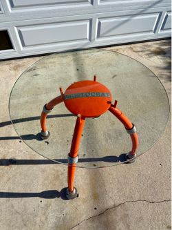 MCM Space Age Aristocrat Glass Dining Table