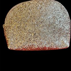 Estée Lauder Golden Glitter Fashion Makeup Bag