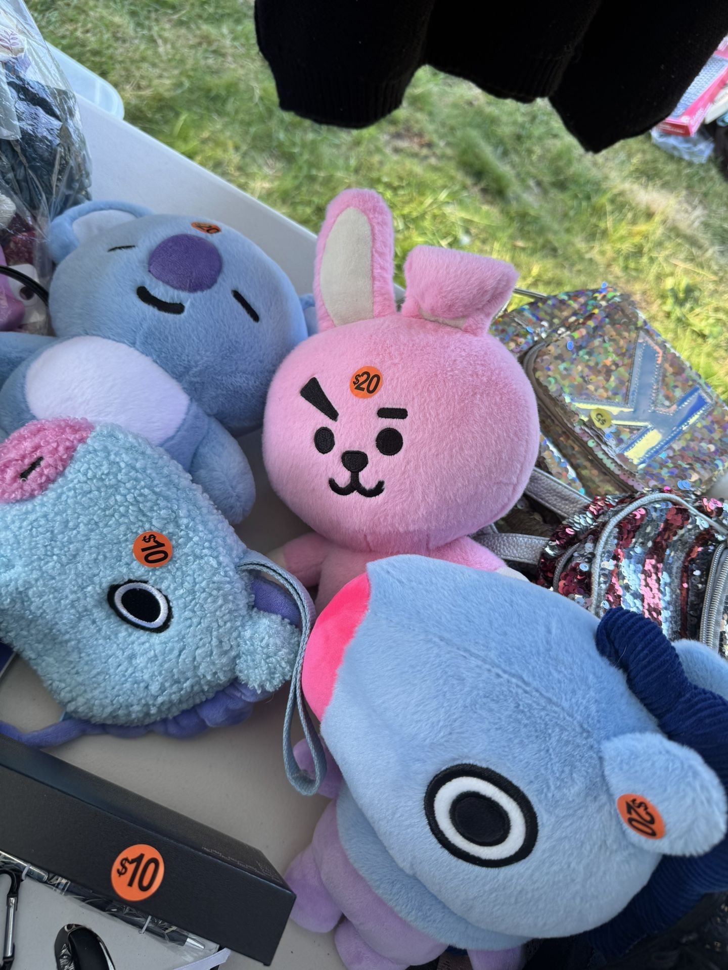 BTS Plushies And photobook/albums