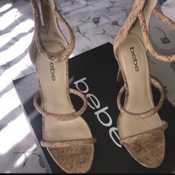 Bebe high heels Size 7.5 (New never used) OBO