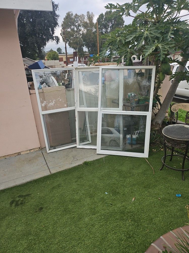 Vendo Tres Bentanas Doble Bidrio Buenas Condiciones 36 X 60x