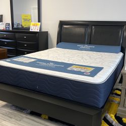 BEAUTIFUL EMILY BLACK BEDROOM SETS STARTING AT $599!*SAME DAY DELIVERY*NO CREDIT NEEDED*EASY FINANCING*HUGE SALE*