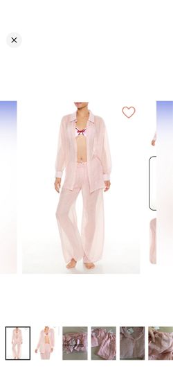 New Forever 21 Swim coverup heart print