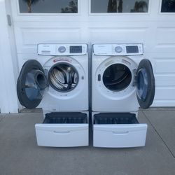 Washer And Electric Dryer 