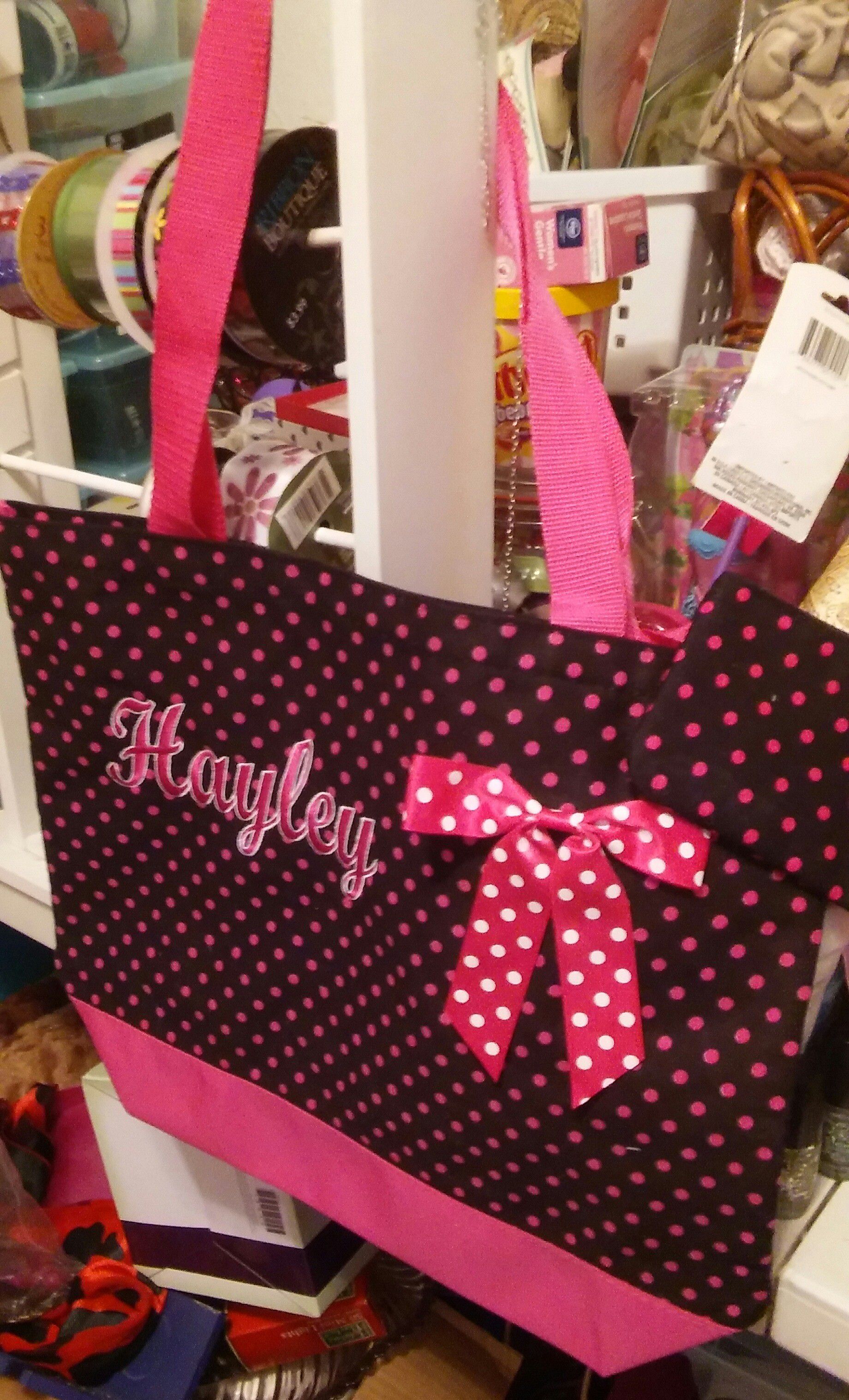 New!! Personalized Tote Bag