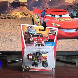 Disney Pixar Cars Toon - RASTA CARIAN Monster Truck Mater - 1:55 Diecast NEW HTF
