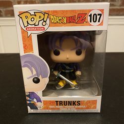 Dragon Ball Z Trunks Funko Pop 107