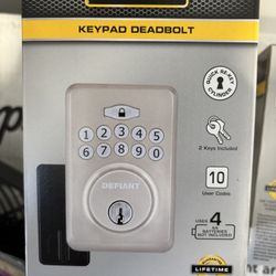 Defiant Keypad Deadbolt Lock