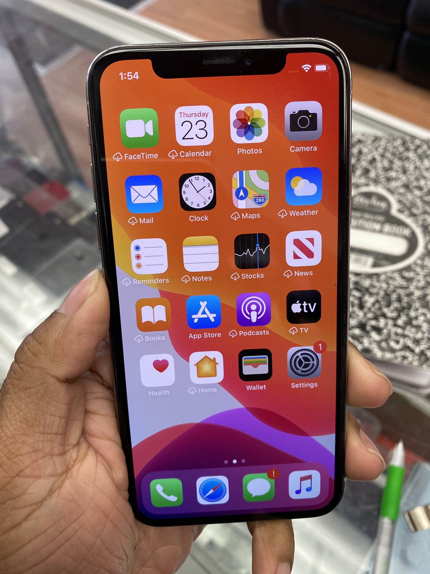 iPhone X 256gb unlocked mint