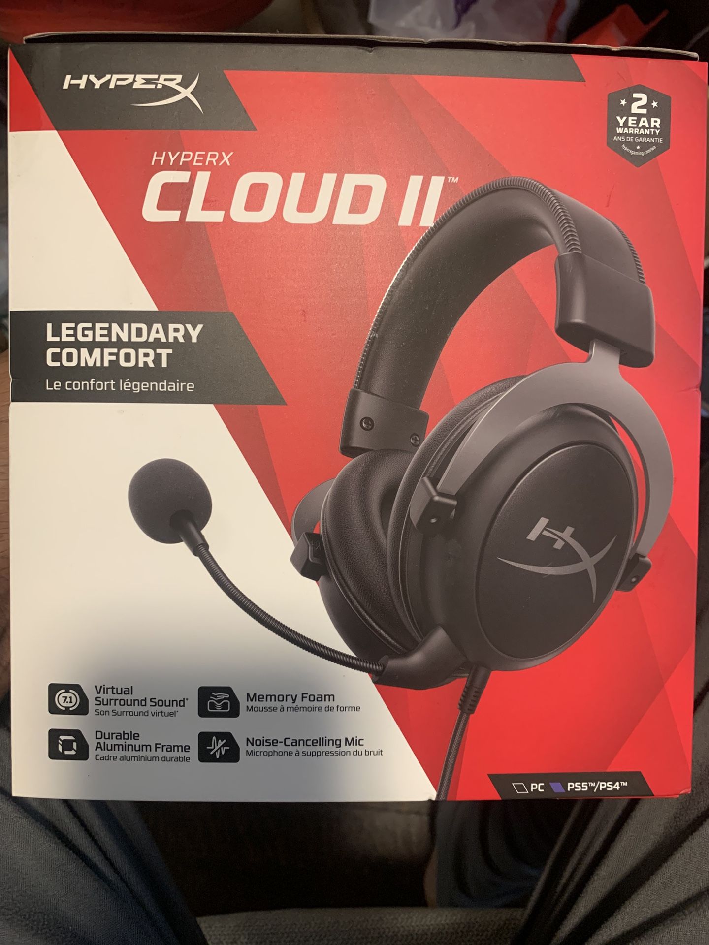Hyper X Cloud 2 Gaming Headset $40