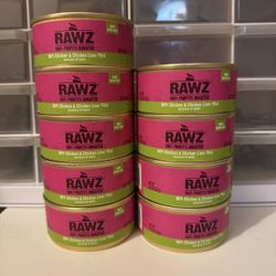 Rawz Chicken & Chicken Liver Pate Cat food 