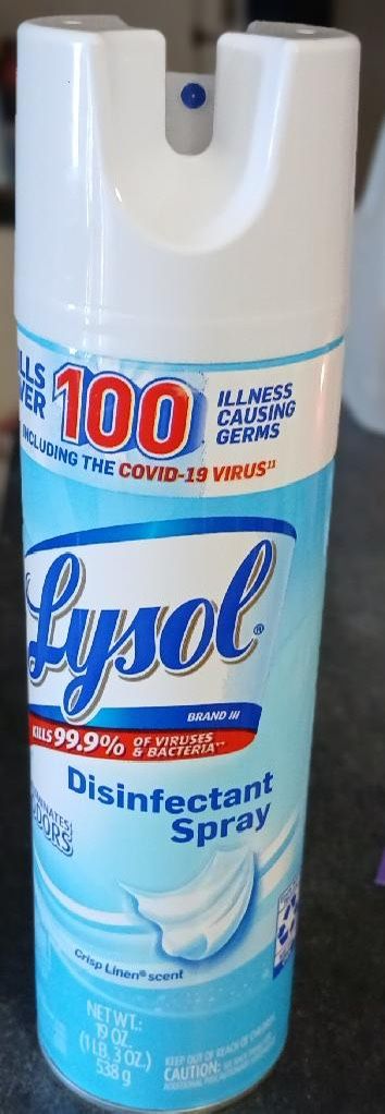 Lysol Cans