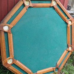 Vintage Folding Poker Table