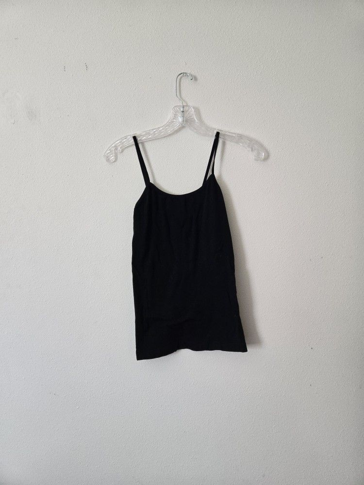 Plain Black Tank Top