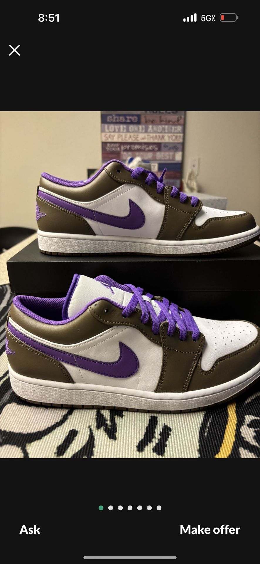 Brand New Jordan 1s Low Top