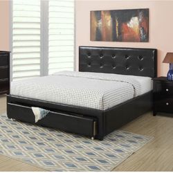 Full Size Bed Frame With Mattress Included 